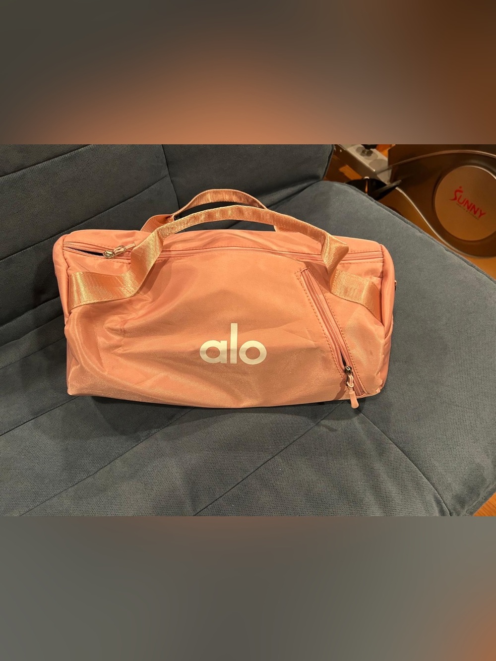 ALO Yoga pink bag
